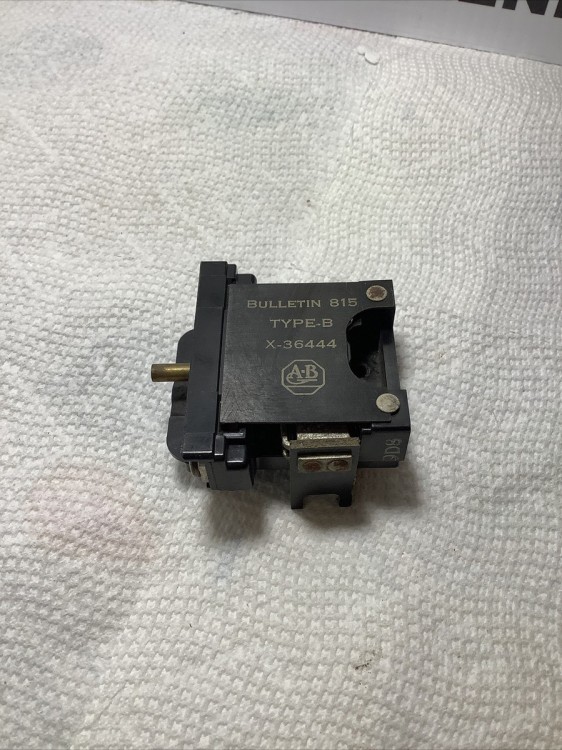 ALLEN BRADLEY 815-EOV29 BLOCK OVERLOAD FOR BUL-709 1POLE SIZE 4