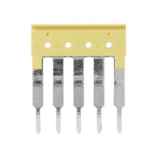ALLEN BRADLEY 1492-CJ7-5 CENTER JUMPER, 7 MM CENTER TO CENTER, 5 POLE, PKG. ALLEN BRADLEY 1492-CJ7-5 CENTER JUMPER, 7 MM CENTER TO CENTER, 5 POLE, PKG.