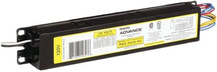 ADVANCE BALLAST RCN3S32SC35I (MIN ORD MAY BE REQ) ELE BALLAST (3) F32T8 120V