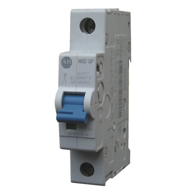 ALLEN BRADLEY 1492-CB-1-DF-020 MINIATURE CIRCUIT BREAKER IEC/EN 60950, 60934 (UL 508 - MANUAL MOTOR CONTROLLER, UL 1077 - SUPPLEMENTARY PROTECTOR), 1-POLE DC, TRIP CURVE DF (4.2.7 IN), 2 A ALLEN BRADLEY 1492-CB-1-DF-020 MINIATURE CIRCUIT BREAKER IEC/EN 60950, 60934 (UL 508 - MANUAL MOTOR CONTROLLER, UL 1077 - SUPPLEMENTARY PROTECTOR), 1-POLE DC, TRIP CURVE DF (4.2.7 IN), 2 A