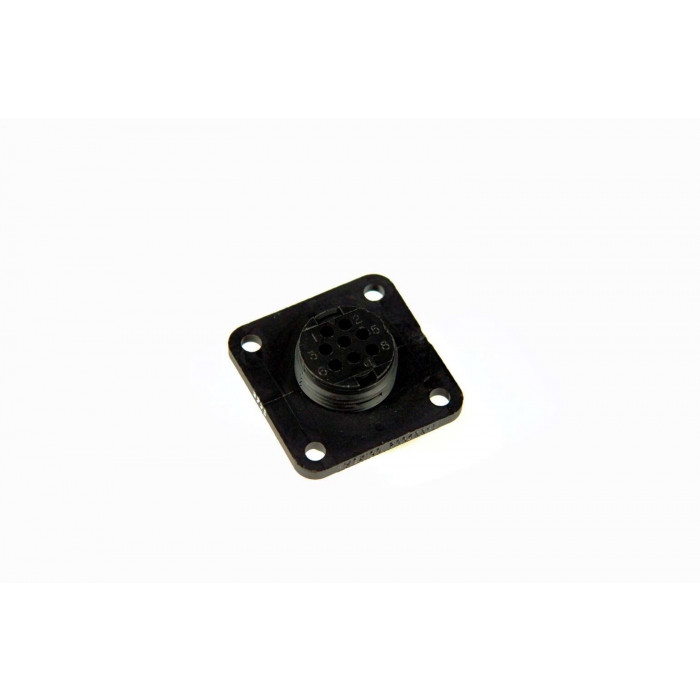AMP 206433-1 CIRCULAR CONNECTOR RCPT, SIZE 11, 8POS, PANEL; CONNECTOR TYPE:CIRCULAR INDUSTRIAL; CONNECTOR BODY MATERIAL:THERMOPLASTIC; GENDER:RECEPTACLE; CONTACT G