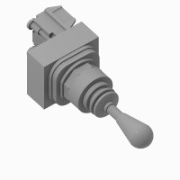 ALLEN BRADLEY 800T-T1A1XEXX 30.5MM TYPE 4/13 TOGGLE SWITCH, ONE WAY TOGGLE, UP