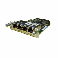 Four port 10/100 Ethernet switch interface card