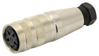 AMPHENOL C091-31D006-100-2 CONNECTOR CIRCULAR STRAIGHT FEMALE CABLE