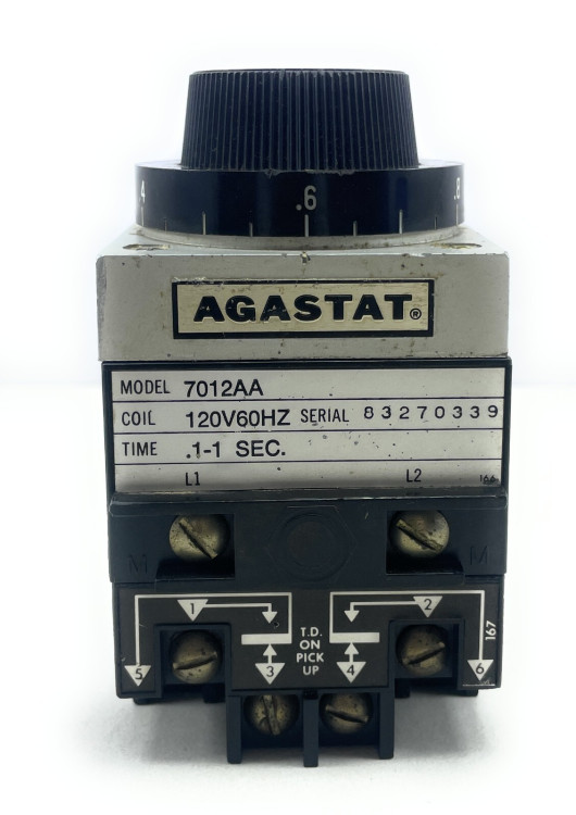 AGASTAT 7012AA 7012AA=RLY,STD,ON,2P,120VAC,1 ;ROHS COMPLIANT: NO AGASTAT 7012AA 7012AA=RLY,STD,ON,2P,120VAC,1 ;ROHS COMPLIANT: NO