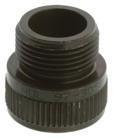 AMPHENOL 97-3055-14-6 CIRCULAR CONNECTOR ADAPTER; ACCESSORY TYPE:CIRCULAR BACKSHELL ADAPTER; FOR USE WITH:97 SERIES STANDARD CYLINDRICAL CONNECTORS; CONVERT FROM:14S/14 CON