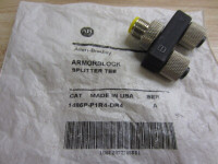 ALLEN BRADLEY 1485P-P1R4-DR4 DEVICENET, DEVICENET MEDIA, SPLITTER TREE, ARMORBLOCK MICRO MALE, 4 PIN, DEVICE END MICRO FEMALE, 4 PIN 2