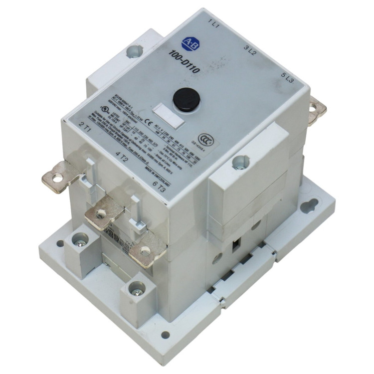 ALLEN BRADLEY 100-D110-B11 CONTACTOR 100HP 110AMP NON-REVERSING 415VAC COIL ALLEN BRADLEY 100-D110-B11 CONTACTOR 100HP 110AMP NON-REVERSING 415VAC COIL