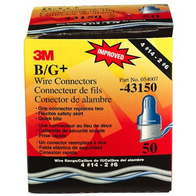 3M 3MBBOX50 WIRE NUT 3M 3MBBOX50 WIRE NUT