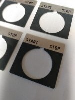 ALLEN BRADLEY 800T-X549 800T LEGEND PLATE,STANDARD,START-STOP