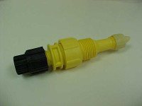 ACCUDYNE INDUSTRIES 25687 LMI INJECTION CHECK VALVE ASSY PVC WITH 1/2 INCH TUBING CONNECTION.FOR LE 71S 81S