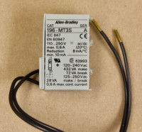 ALLEN BRADLEY 196-MT3S TIMER WITH SOLID-STATE TIMING ELEMENT, 0.1 - 3 S TO BULLETIN 100-M - CONTACTORS, 110-250V 50/60HZ, 110-250VDC, UP = 10 PCS