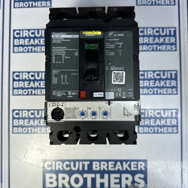 ALLEN BRADLEY 1492-CB1DF040 CIRCUIT BREAKER MINIATURE 1POLE MAGNETIC TRIP 4.0A