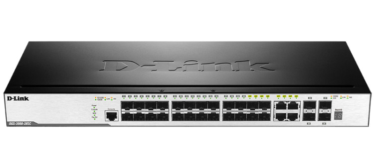 Коммутатор D-Link DGS-3000-28SC-A1A, Коммутатор D-Link DGS-3000-28SC-A1A,