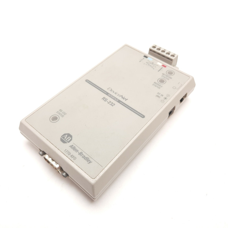 ALLEN BRADLEY 1770-KFD RS-232C TO DEVICENET INTERFACE MODULE ALLEN BRADLEY 1770-KFD RS-232C TO DEVICENET INTERFACE MODULE