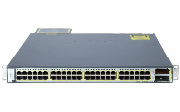 Catalyst 3750E 48 10/100/1000 PoE+2*10GE(X2),750W,IPS s/w