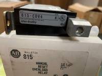 ALLEN BRADLEY 815-COV4 OVERLOAD RELAY 1POLE 600VAC MAX NC