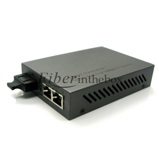 10/100M 1310/1550nm WDM BiDi SM 60Km SC with POE(PD)