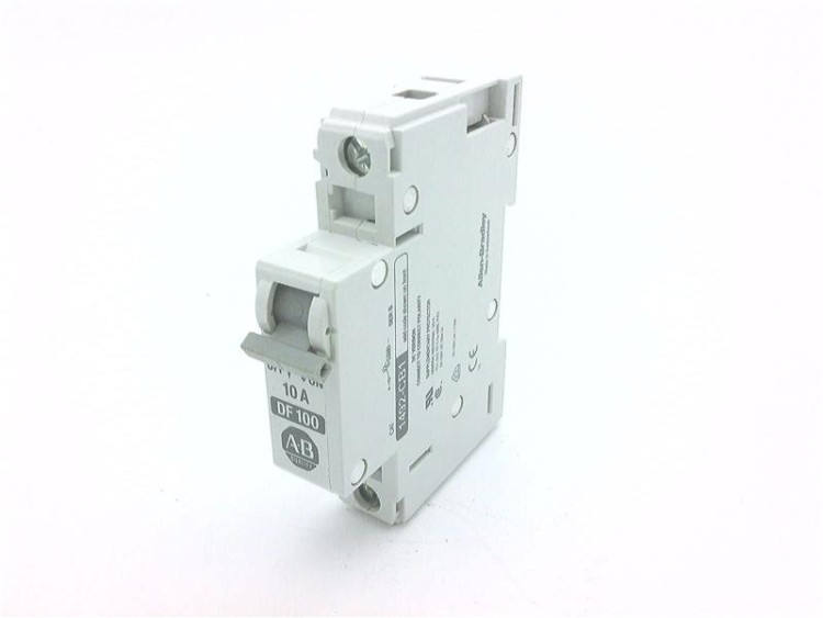 ALLEN BRADLEY 1492-CB-1-DF100 1492 ENERGY LIMITING MINIATURE CIRCUIT BREAKER, 1 POLE, MAGNETIC TRIP RANGE 4.5...8 X RATED CURRENT (DC), 10.0 A ALLEN BRADLEY 1492-CB-1-DF100 1492 ENERGY LIMITING MINIATURE CIRCUIT BREAKER, 1 POLE, MAGNETIC TRIP RANGE 4.5...8 X RATED CURRENT (DC), 10.0 A