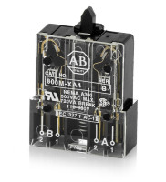 ALLEN BRADLEY 800M-XA4 CONTACT BLOCK 300VAC 2NC QUICK CONNECT TERMINALS
