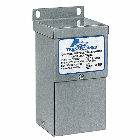 ACME ELECTRIC T-60805 TRANSFORMER 3200VA 208V PRI. 230V SEC.