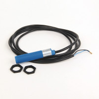 ALLEN BRADLEY 871C-D5S18 INDUCTIVE PROXIMITY SENSORS, PLASTIC BARREL CYLINDRICAL, AC, 2-WIRE, PLASTIC BARREL, 18 MM DIAMETER, SHIELDED, LENGTH 81 MM, SENSING RANGE 5 MM, N.C., CABLE 2 M