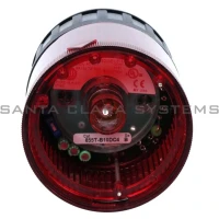 ALLEN BRADLEY 855T-B10DC4 MODULE FOR TOWER LIGHT 70MM, BLACK BODY, POWER SUPPLY 120V AC, STEADY INCANDESCENT WITH SOUND, RED LENS