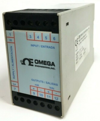 OMEGA ENGINEERING CCT-32-0/50MA SIGNAL CONDITIONER DIN RAIL MOUNT OMEGA ENGINEERING CCT-32-0/50MA SIGNAL CONDITIONER DIN RAIL MOUNT