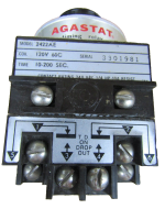 AGASTAT 2422-GET TIMING RELAY OFF-DELAY 1-200SEC 10A 240V