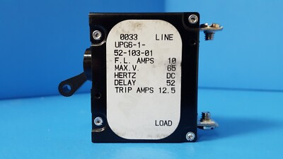 CIRCUIT BREAKER10AMP1P 65VDC 250VAC CIRCUIT BREAKER10AMP1P 65VDC 250VAC