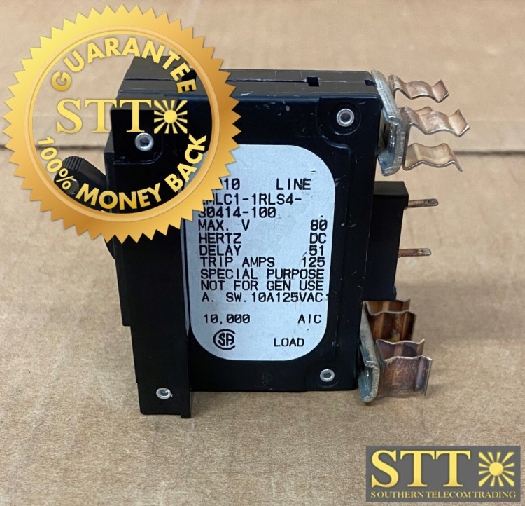 AIRPAX LMLC1-1RLS4-30414-100 CIRCUIT BREAKER 100AMP 1POLE