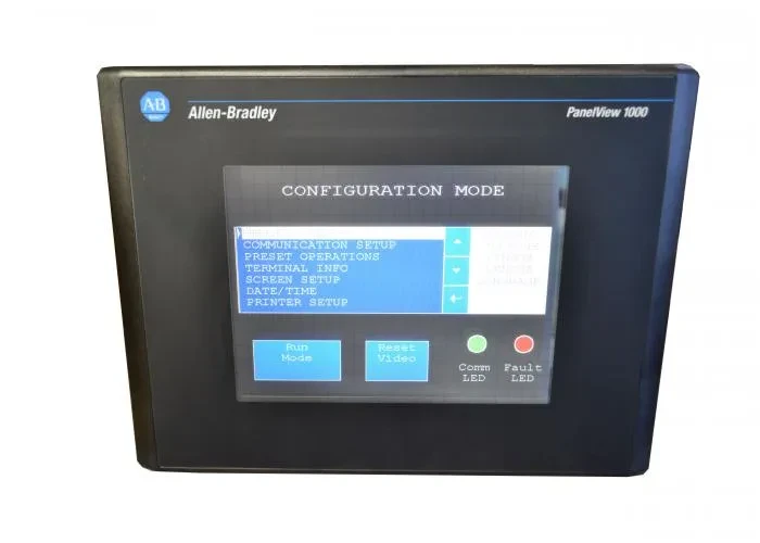 ALLEN BRADLEY 2711-T10C14 PV1000 COLOR TOUCH, MBUS AND RS232 PRINT