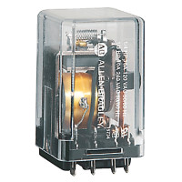 ALLEN BRADLEY 700-HJ36Z24 700-HJ GENERAL PURPOSE MAGNETIC LATCHING RELAY, 10 AMP CONTACT, SPDT, 24V DC