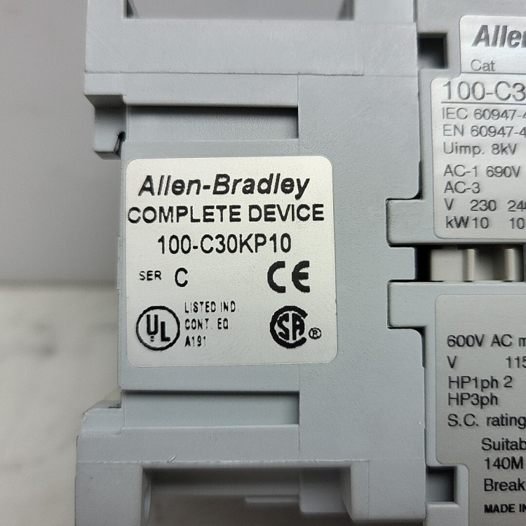 CONTACTOR,NON-REVERSING 600V MAX 30 AMP MAX CONTACTOR,NON-REVERSING 600V MAX 30 AMP MAX