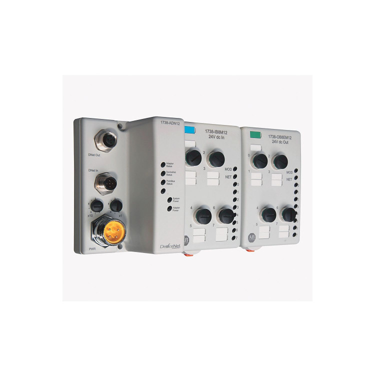 ALLEN BRADLEY 1738-OB8EM12 1738 ARMORPOINT DIGITAL I/O MODULES, DC, OUTPUT MODULE, 8 SOURCE OUTPUTS, 2.0 A PER MODULE, 1.0 A PER CHANNEL, DC MIRCO (M12) ALLEN BRADLEY 1738-OB8EM12 1738 ARMORPOINT DIGITAL I/O MODULES, DC, OUTPUT MODULE, 8 SOURCE OUTPUTS, 2.0 A PER MODULE, 1.0 A PER CHANNEL, DC MIRCO (M12)