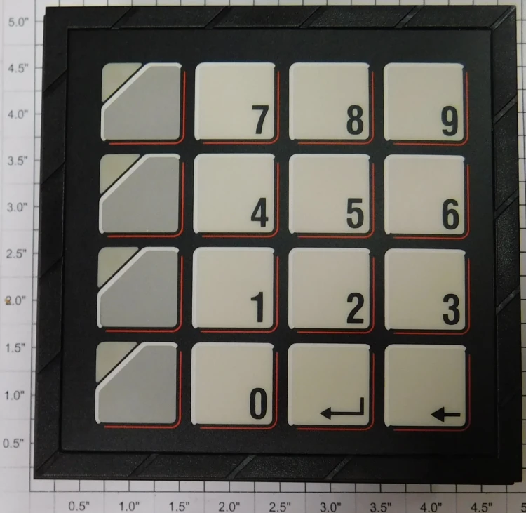 GENERAL ELECTRIC IC750KBL400  NUMERIC KEY BLOCK