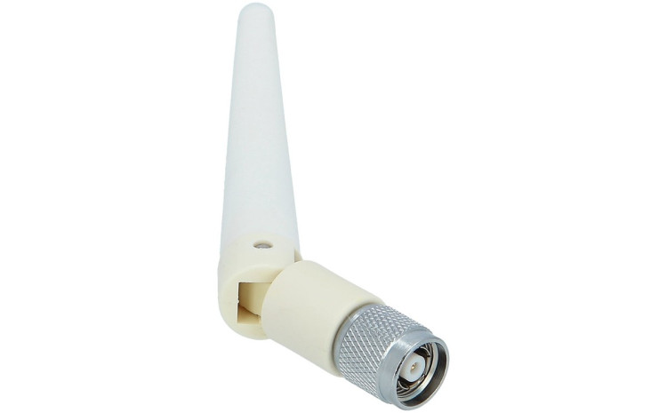 2.4 GHz 2.2 dBi Swivel Dipole Antenna White, RP-TNC 2.4 GHz 2.2 dBi Swivel Dipole Antenna White, RP-TNC