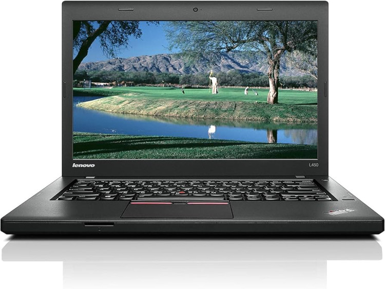 Ноутбук ThinkPad L450 14"FHD(1920x1080),i5-5200U(2,2GHz),4Gb(1),500GB@5400+8GbSSD,AMD Ноутбук ThinkPad L450 14"FHD(1920x1080),i5-5200U(2,2GHz),4Gb(1),500GB@5400+8GbSSD,AMD