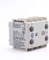 ALLEN BRADLEY 100-KFA11E AUXILIARY CONTACT-BLOCK, FRONT MOUNT 1 N.O + 1 N.C. SINGLE PACK