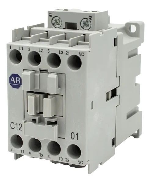 ALLEN BRADLEY 100-C1201 CONTACTOR 12AMP 3POLE NON-REVERSING NO COIL ALLEN BRADLEY 100-C1201 CONTACTOR 12AMP 3POLE NON-REVERSING NO COIL