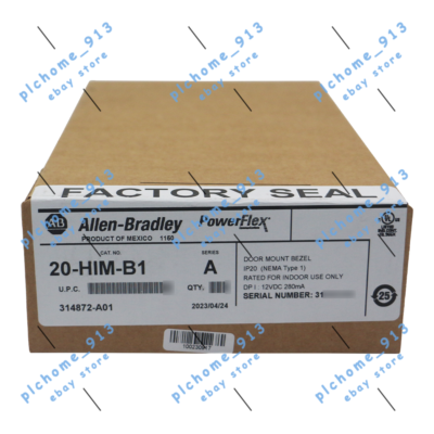 ALLEN BRADLEY 20-HIM-B1 POWERFLEX ARCHITECTURE CLASS HIM,NEMA 1 BEZEL KIT FOR DPI LCD HIMS