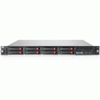 Proliant DL360R07 E5506 (Rack1U XeonQC 2.13Ghz(4Mb)/2x2GbRD/P410i(ZM/RAID1+0/1/0)/noHDD(4(8upgr))SFF/noDVD/iLO3std/4xGigEth/1xRPS460HE) repl 504637-421