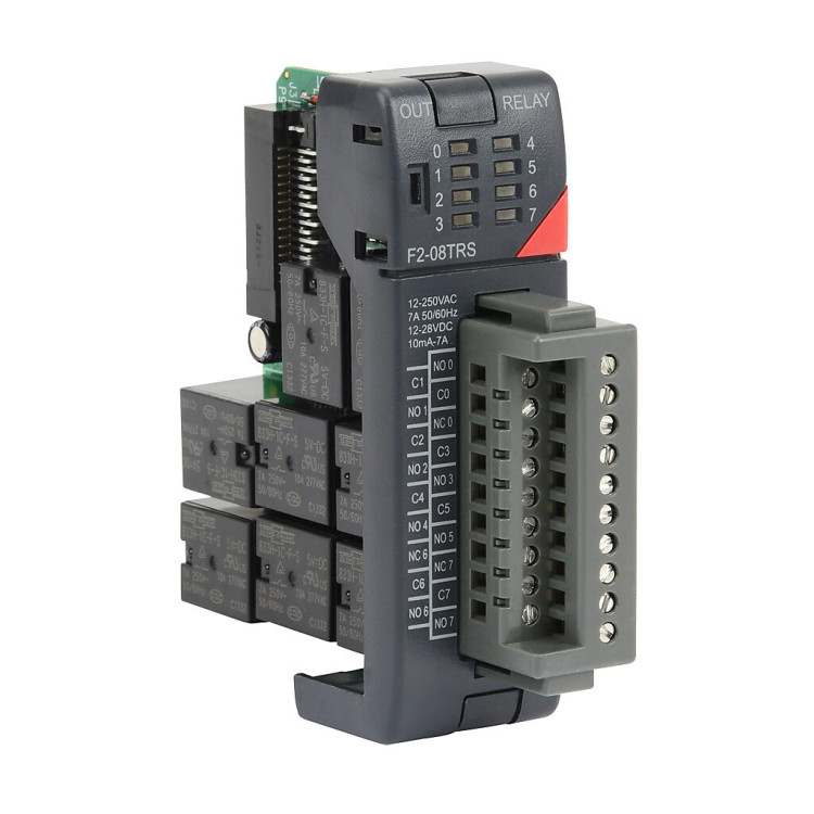 FACTS ENGINEERING F2-08TRS OUTPUT MODULE 8POINT 12-28VDC FACTS ENGINEERING F2-08TRS OUTPUT MODULE 8POINT 12-28VDC