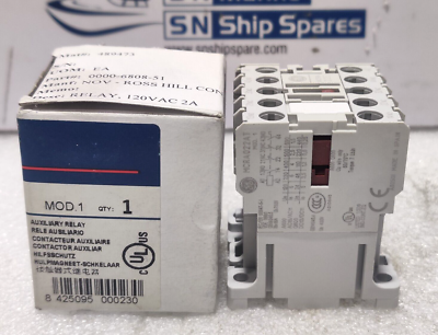 GENERAL ELECTRIC MCRA022ATJ  RELAY 120VAC 2NO/2NC COIL 110V/50HZ 120V/60HZ