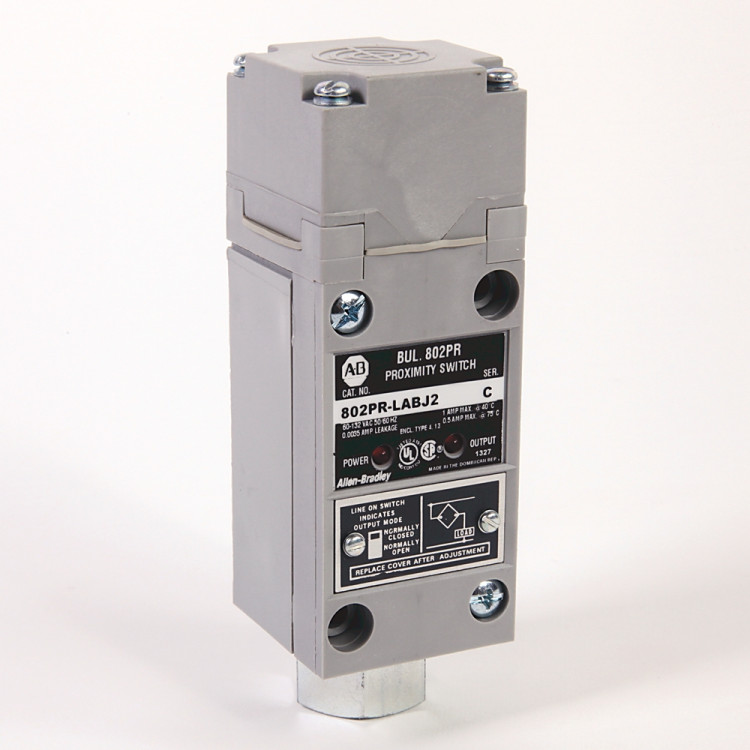 ALLEN BRADLEY 802PR-LABJ2 AC, LS TOP SN, 13MM, SH, NO OR NC, CONDUIT COUPLER ALLEN BRADLEY 802PR-LABJ2 AC, LS TOP SN, 13MM, SH, NO OR NC, CONDUIT COUPLER