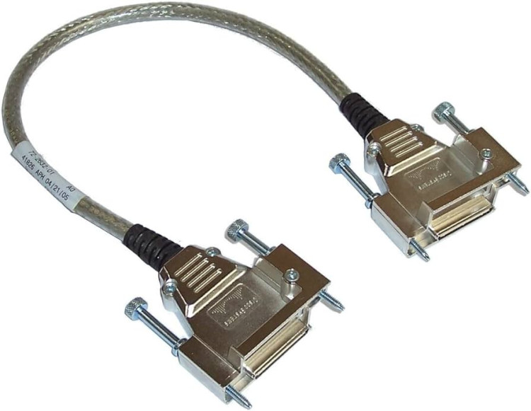 Cisco StackWise 50CM Non-Halogen Lead Free Stacking Cable Cisco StackWise 50CM Non-Halogen Lead Free Stacking Cable