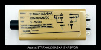 AGASTAT STARX012XSABXA TIMING RELAY .65-15SECONDS 120VAC/125VDC