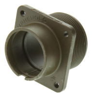 AMPHENOL 97-3102A-20-850 MS (MIL-C-5015) /97 SERIES 3102A BOX MOUNTING RECEPTACLE SHELLS, STRAIGHT BODY STYLE, SOLDER TERMINATION, 20 SHELL SIZE, INSERT ARRANGEMENT, RECEPTACL
