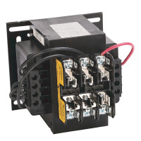 ALLEN BRADLEY 1497-G-BASX-3-N CONTROL CIRCUIT TRANSFORMER, SINGLE PHASE, RATING 500 VA, PRIMARY 220/440 V, SECONDARY 110 V, WITH 2-POLE PRIMARY AND 1-POLE SECONDARY TOP MOUNTED FUSE BLOCK UL-STANDARD COMPLIANT
