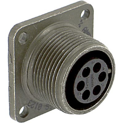 AMPHENOL MS3102R20-24P CIRCULAR CONN, RCPT, SIZE 20, 4POS, BOX; CONNECTOR TYPE:CIRCULAR MILITARY; CONNECTOR BODY MATERIAL:ALUMINIUM ALLOY; GENDER:RECEPTACLE; CONTACT GENDER: